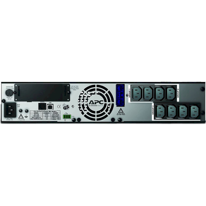 ДБЖ APC Smart-UPS X 1500VA 230V LCD IEC (SMX1500RMI2U)
