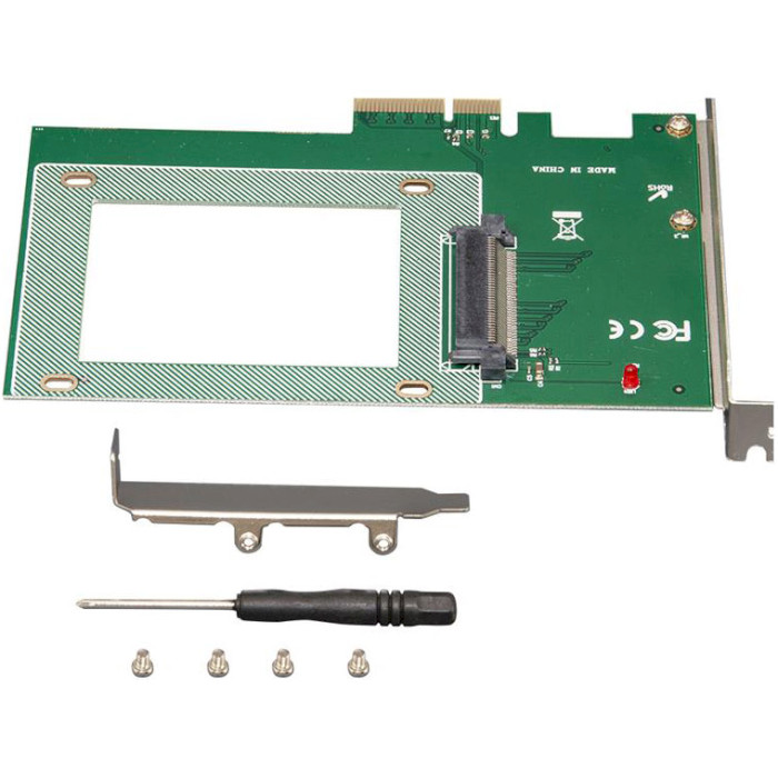 Адаптер FRIME PCIe x4 to U.2 2.5" NVMe (ECF-PCIETOSSD005.LP)