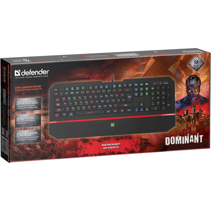 Клавиатура DEFENDER Dominant GK-092L (45092)
