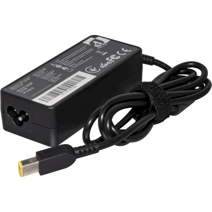 Блок питания 1STCHARGER для ноутбука Lenovo 20V 3.25A Slim Tip 65W (AC1STLE65WC)