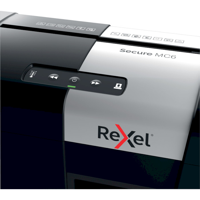 Знищувач документів REXEL Secure MC6 (2x15) (2020130EU)