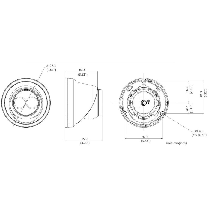 IP-камера HIKVISION DS-2CD2343G0-I (2.8)