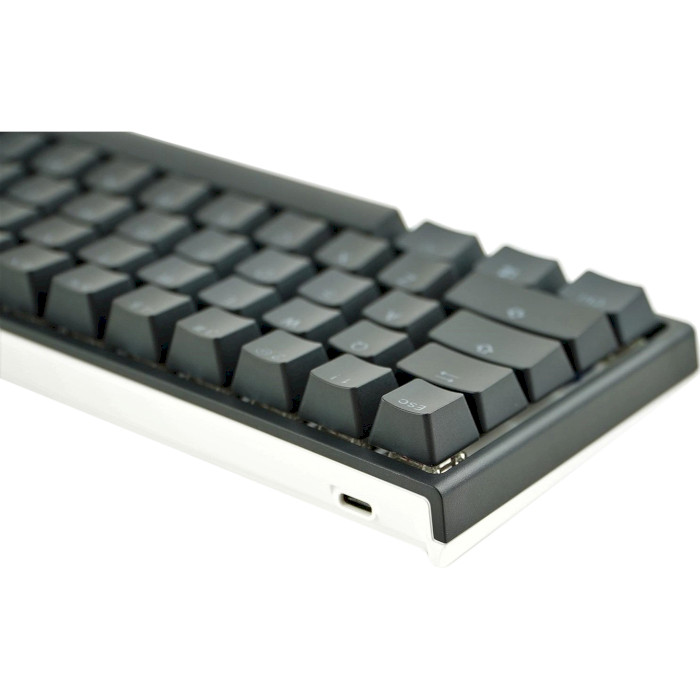Клавиатура DUCKY One 2 SF Cherry MX Silent Red Black/White (DKON1967ST-SURALAZT1)