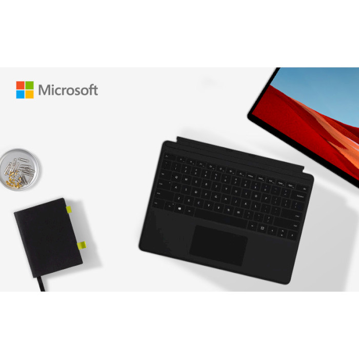 Клавиатура для планшета MICROSOFT Surface Pro X Signature Keyboard Black (QJW-00007)