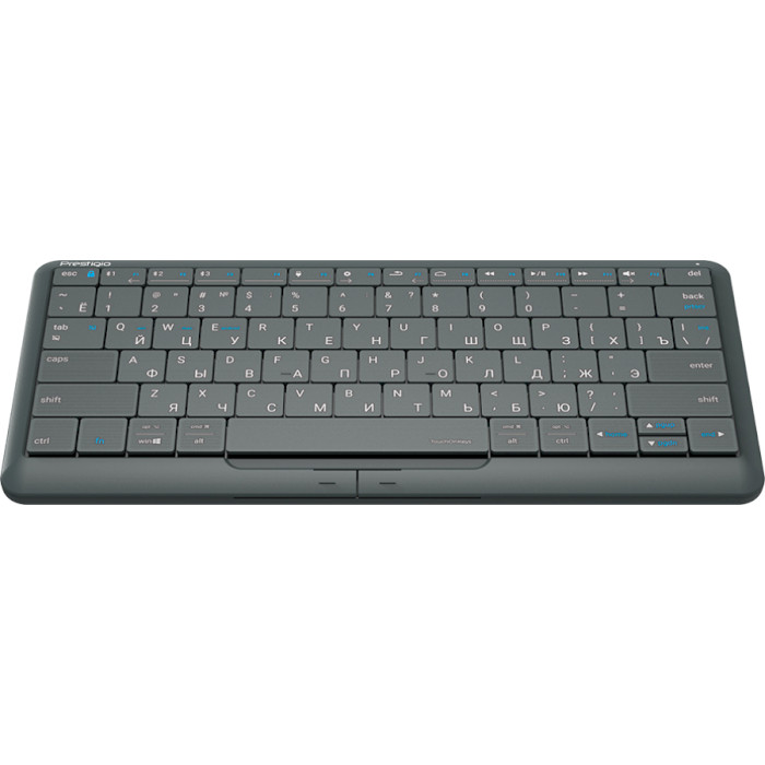 Клавіатура бездротова PRESTIGIO Click&Touch 2 (PSKEY2SGRU)