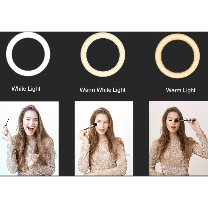 Кольцевая LED лампа VIDLOK Selfie Ring Light 12" (CMSXJ23C)
