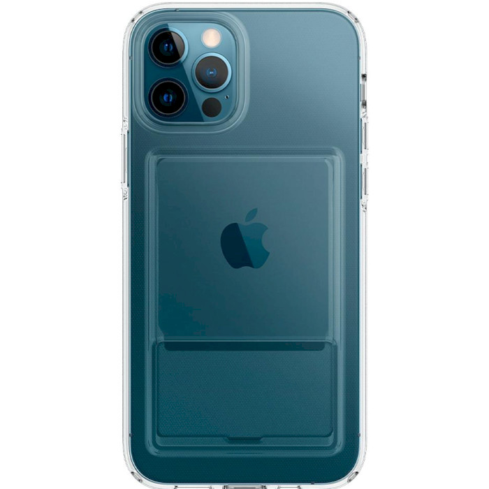 Чехол SPIGEN Crystal Slot для iPhone 12/12 Pro Crystal Clear (ACS02576)
