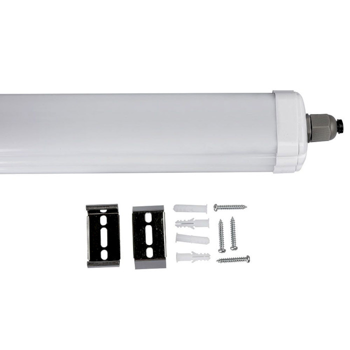 Ллінійний світильник V-TAC Waterproof Lamp G-Series Economical 1200mm Natural White 36W 4000K (6285/VT-1249)