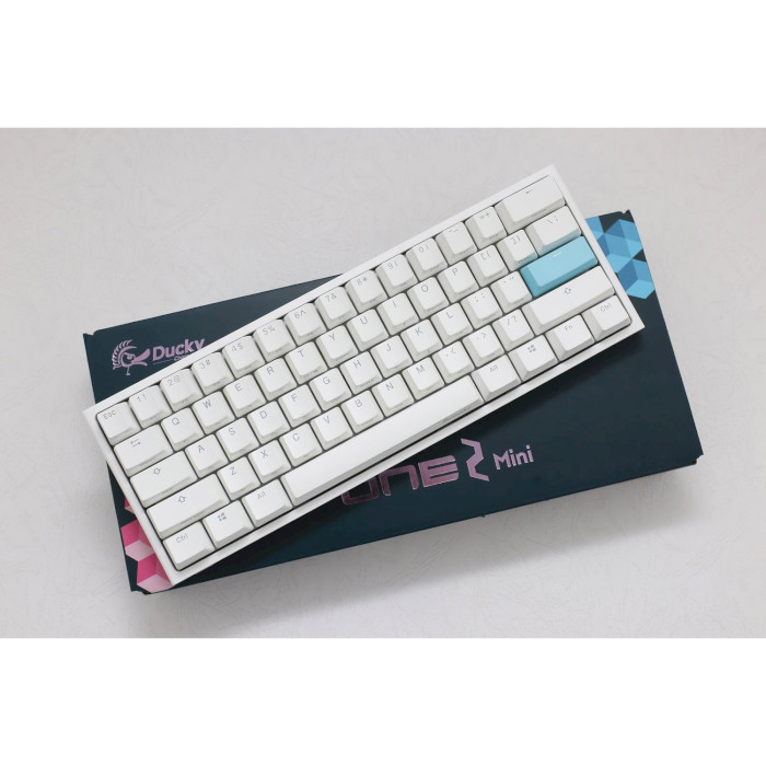 Клавиатура DUCKY One 2 Mini RGB Cherry MX Speed Silver White (DKON2061ST-PURALWWT1)