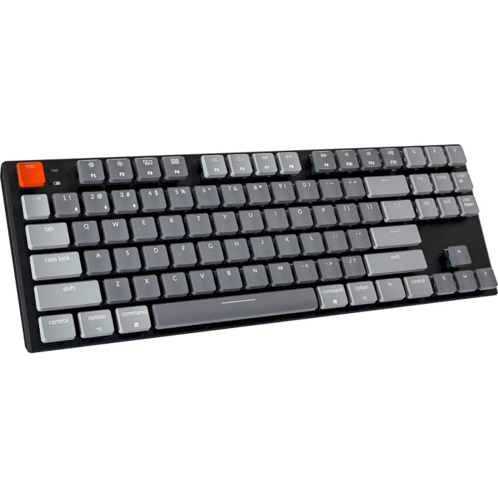 Клавиатура беспроводная KEYCHRON K1 87-key RGB Gateron Red Switches