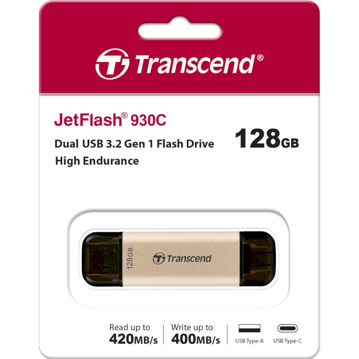 Флешка TRANSCEND JetFlash 930C 128GB (TS128GJF930C)