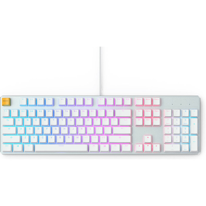 Клавіатура GLORIOUS GMMK Full Size White Ice Edition (GLO-GMMK-FS-BRN-W)