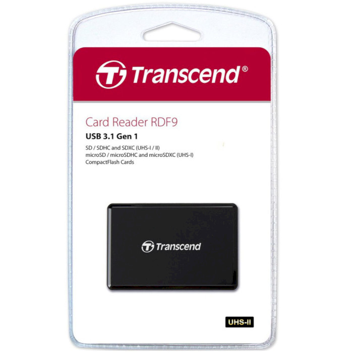 Кардридер TRANSCEND RDF9 Black (TS-RDF9K2)