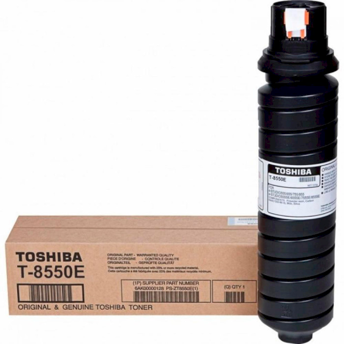 Тонер-картридж TOSHIBA T-8550E Black (6AK00000128)