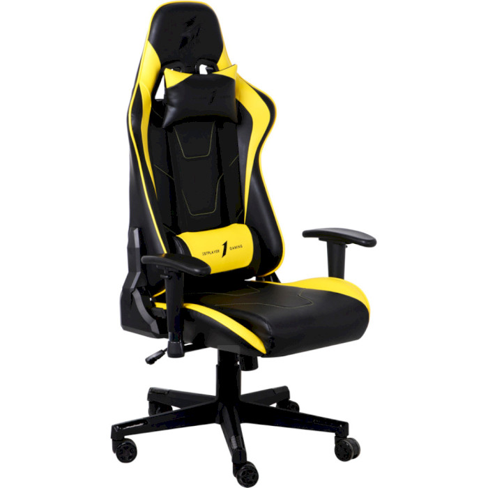 Кресло геймерское 1STPLAYER FK2 Black/Yellow