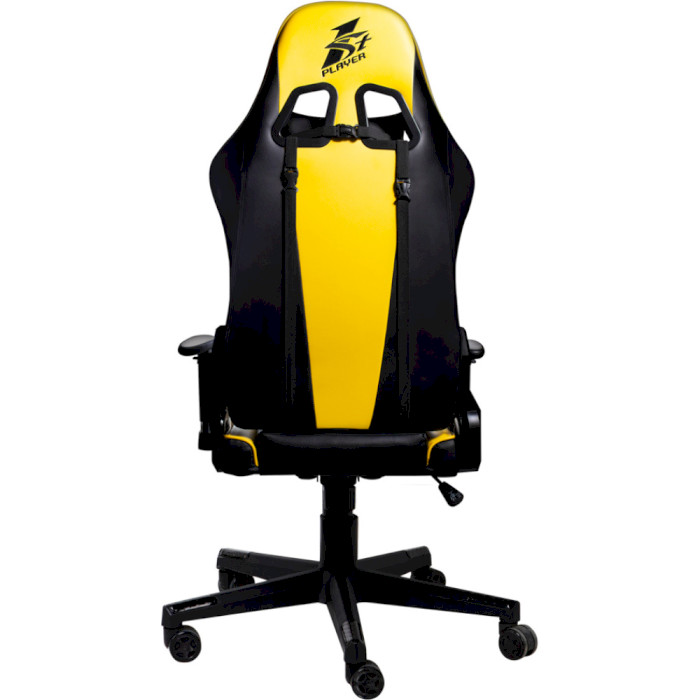 Кресло геймерское 1STPLAYER FK2 Black/Yellow