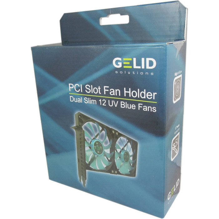 Кулер для видеокарты GELID SOLUTIONS PCI Slot Fan Holder