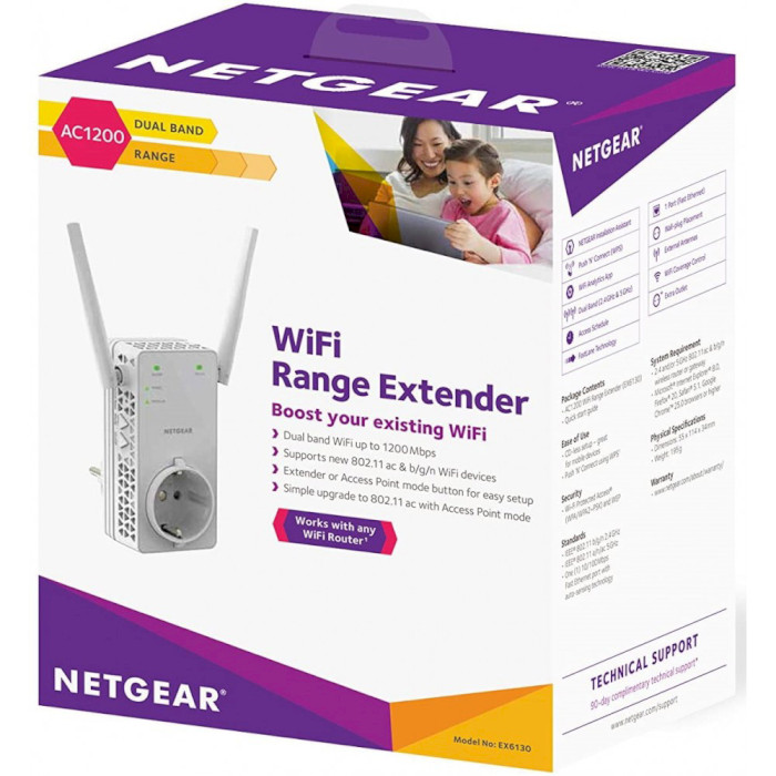 Wi-Fi репитер NETGEAR EX6130