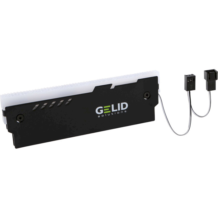 Радиатор для оперативной памяти GELID SOLUTIONS Lumen RGB RAM Memory Cooling Black 2шт (GZ-RGB-01)