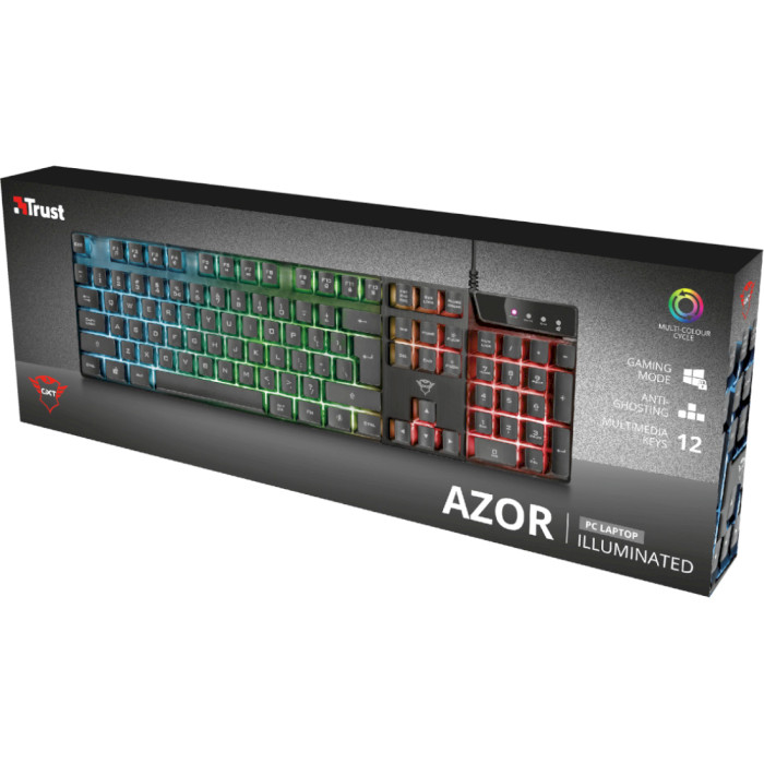 Клавіатура TRUST Gaming GXT 835 Azor (23651)
