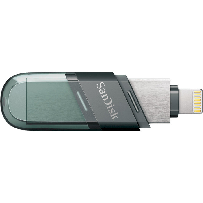 Флешка SANDISK iXpand Flip USB/Lightning3.1 256GB Sea Green (SDIX90N-256G-GN6NE)