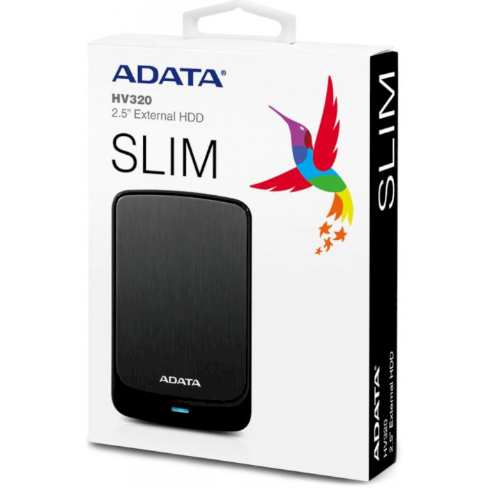 Портативный жёсткий диск ADATA HV320 1TB USB3.2 Black (AHV320-1TU31-CBK)