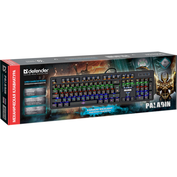 Клавіатура DEFENDER Paladin GK-370L (45371)