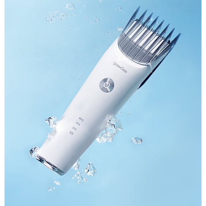 Машинка для стрижки волосся XIAOMI ShowSee Electric Hair Clipper White