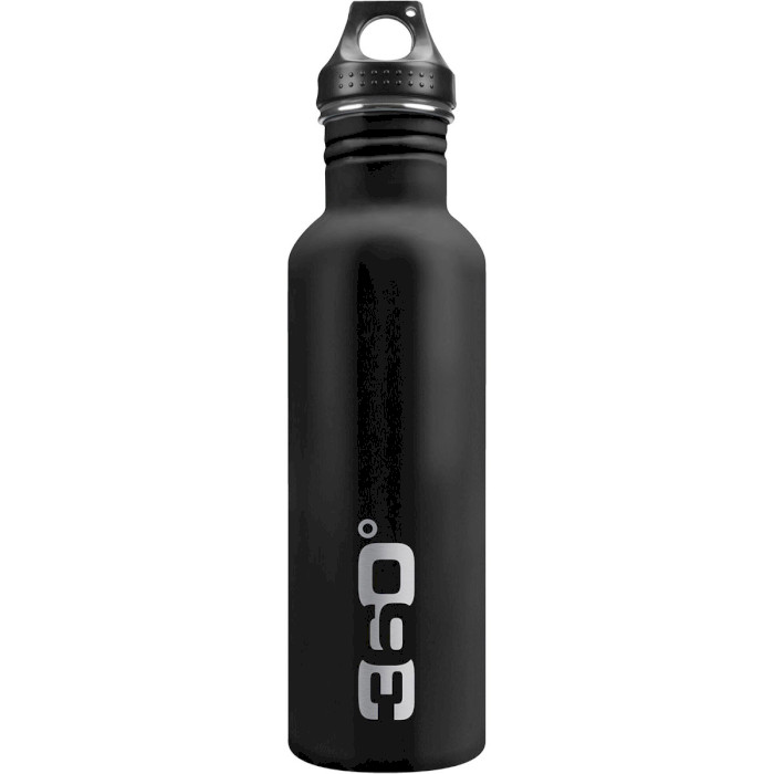 Пляшка для води SEA TO SUMMIT 360 Degrees Stainless Steel Botte Matte Black 750мл (360SSB750MTBK)