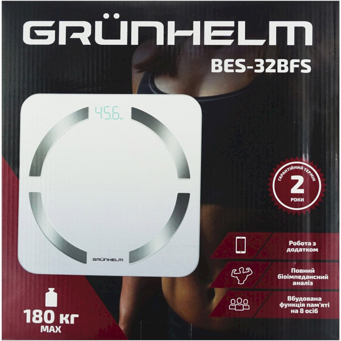 Умные весы GRUNHELM BES-32BFS