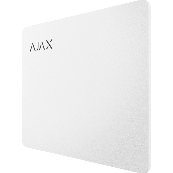 Бесконтактная карта доступа AJAX Pass White 100шт