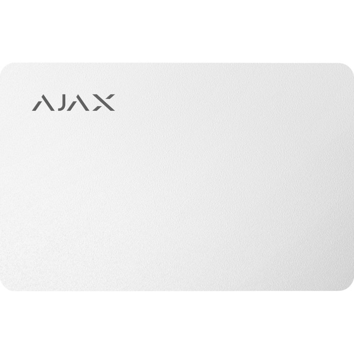 Бесконтактная карта доступа AJAX Pass White 10шт