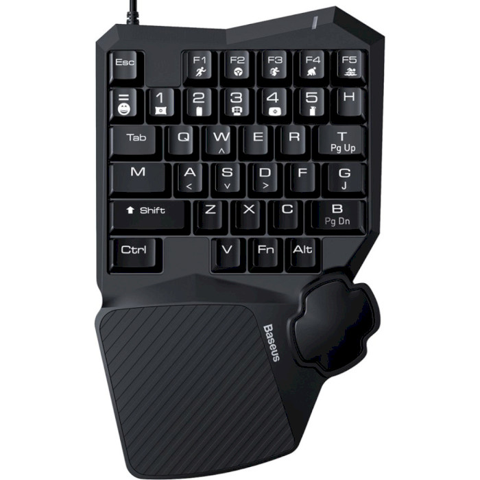 Кейпад BASEUS Gamo One-Handed Gaming Keyboard Black (GMGK01-01)