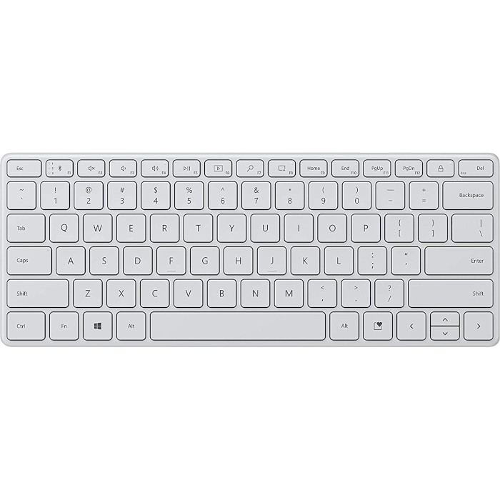 Клавиатура беспроводная MICROSOFT Designer Compact Keyboard Glacier (21Y-00041)