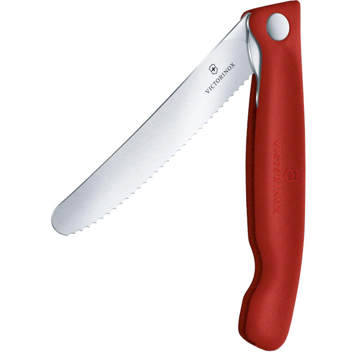 Набір кухонних ножів VICTORINOX Swiss Classic Foldable Paring Knife Red and Epicurean Cutting Board Set 2пр (6.7191.F1)