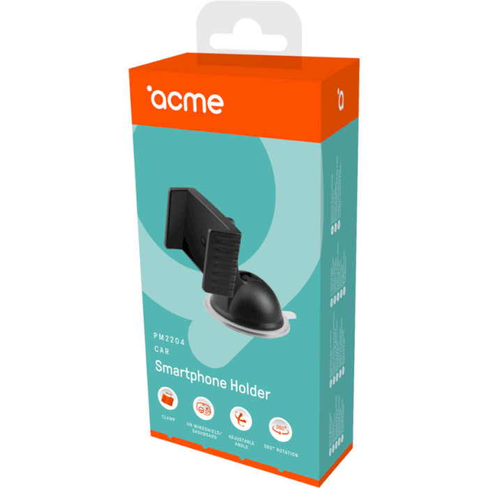 Автотримач для смартфона ACME PM2103 Clamp Dash Smartphone Car Mount (211160)