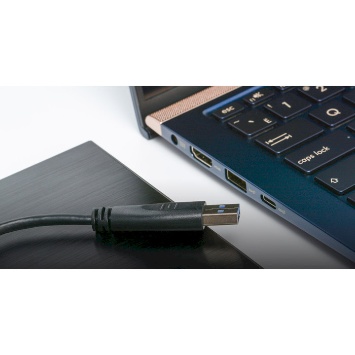 Портативный жёсткий диск APACER AC633 5TB USB3.1 Speedy Blue X Tough Black (AP5TBAC633U-1)