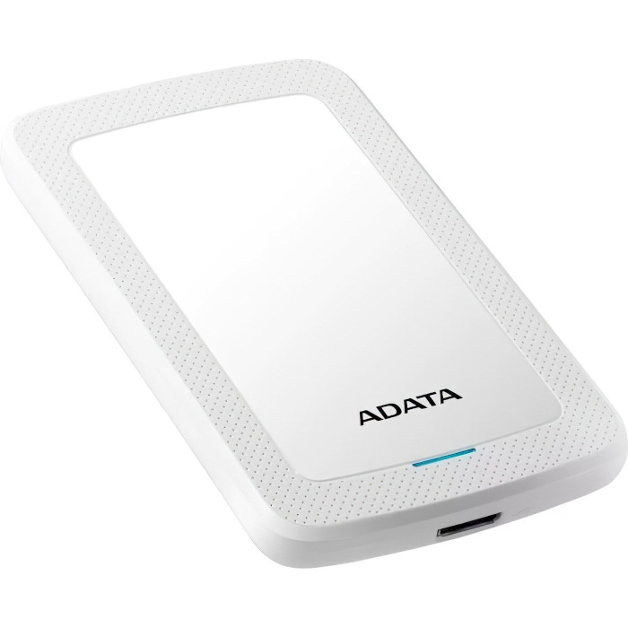 Портативний жорсткий диск ADATA HV300 2TB USB3.2 White (AHV300-2TU31-CWH)