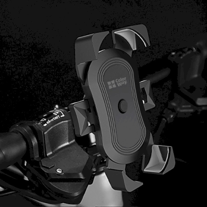 Велотримач для смартфона COLORWAY Bike Holder Black (CW-BH10-BK)