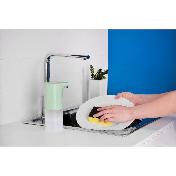 Дозатор рідкого мила ERGO Automatic Touch Dispenser Green (AFD-EG01GN)