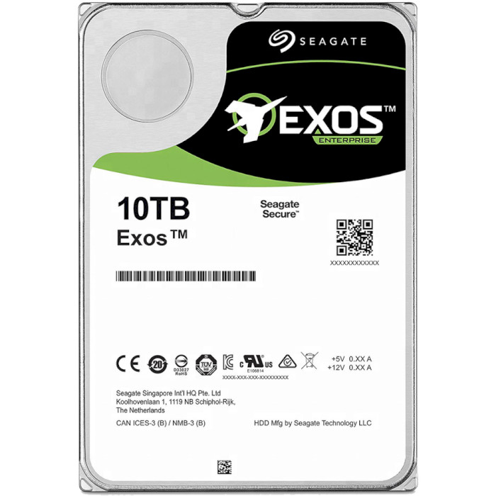 Жорсткий диск 3.5" SEAGATE Enterprise Capacity 3.5 10TB SAS 7.2K (ST10000NM0096)