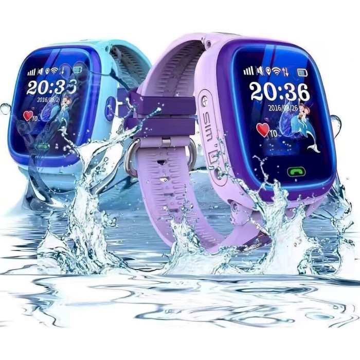 Детские смарт-часы GOGPS K25 Blue