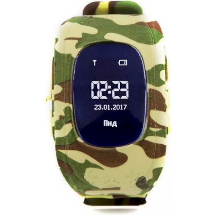 Детские смарт-часы GOGPS K50 Camouflage