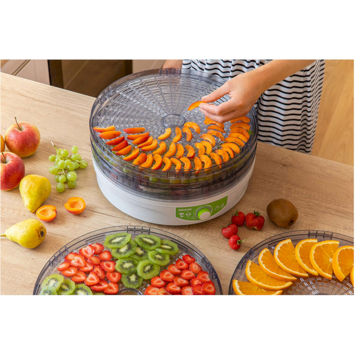 Сушарка для овочів і фруктів SENCOR SFD 2105WH (41006024)