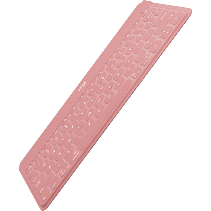 Клавіатура бездротова LOGITECH Keys-to-Go Bluetooth Portable RU Blush Pink (920-010122)