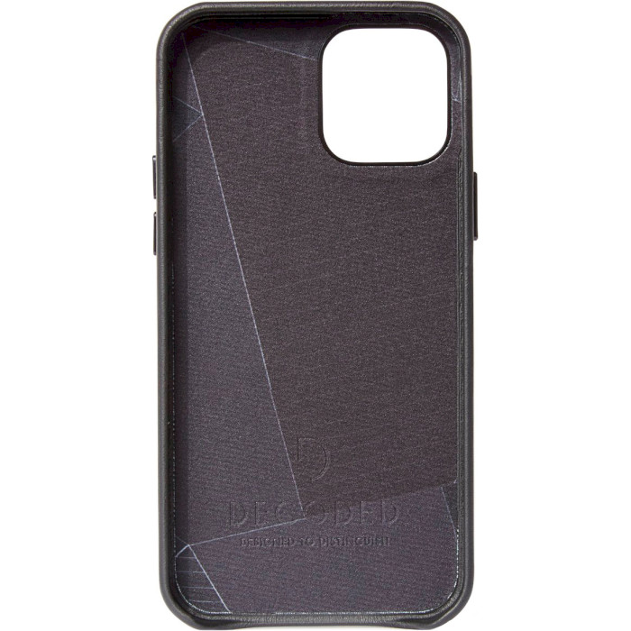 Чехол DECODED Back Cover для iPhone 12 mini Black (D20IPO54BC2BK)