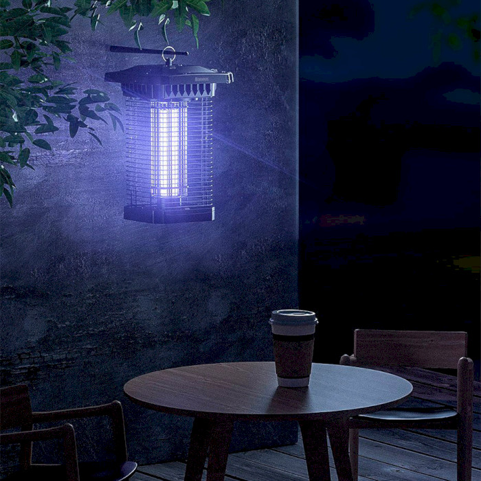 Антимоскитная лампа BASEUS Pavilion Courtyard Mosquito Killer Black (ACMWD-TB01)