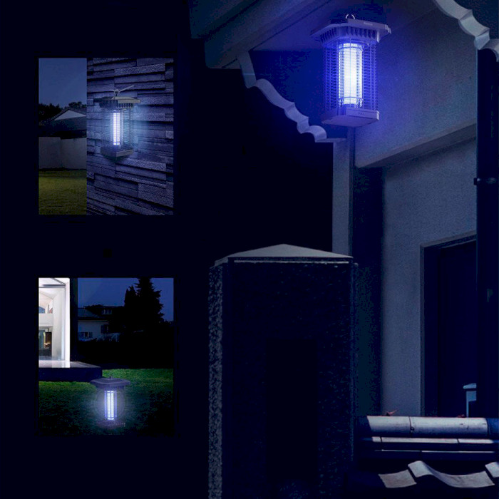Антимоскітна лампа BASEUS Pavilion Courtyard Mosquito Killer Black (ACMWD-TB01)