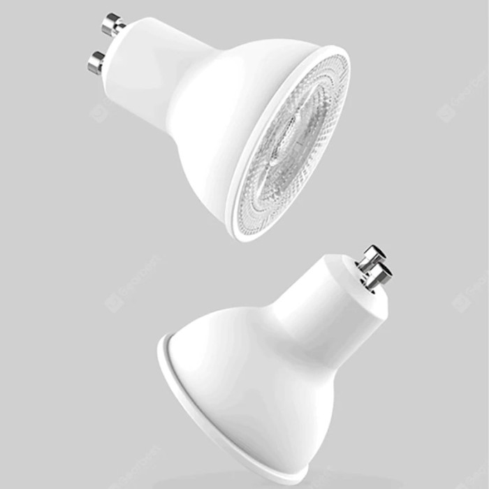 Розумна лампа YEELIGHT Smart Bulb D1 Dimmable White GU10 4.8W 2700K 4шт (YLDP004-4)