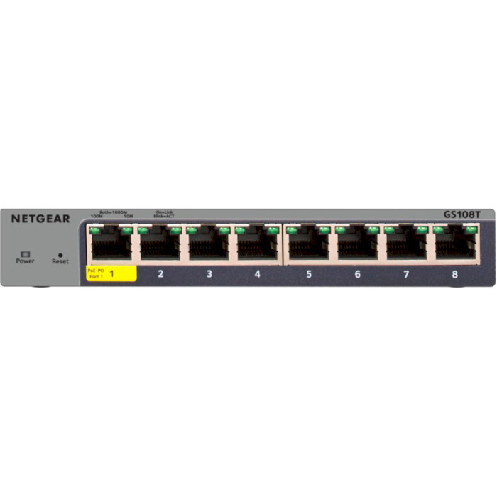 Коммутатор NETGEAR GS108T (GS108T-300PES)